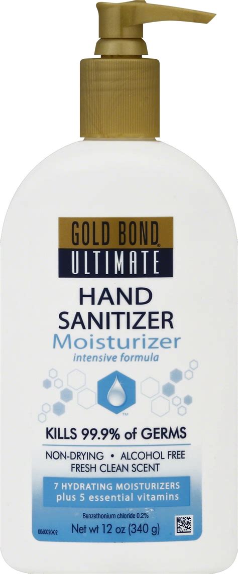 KILLS 99. . Gold bond hand sanitizer moisturizer discontinued
